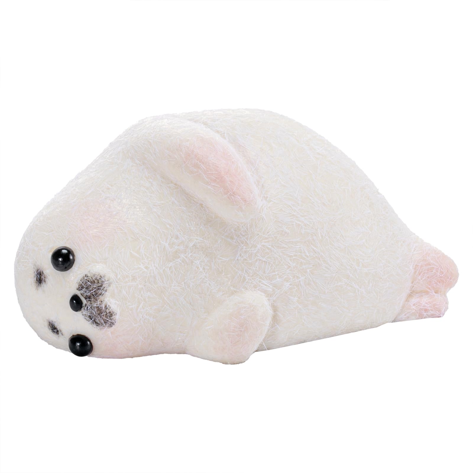 QCROAD SQUISHY Taba Seal Squishy front view; ultra-soft silicone for stress relief.