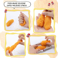 Wings and legs close-up highlighting realistic design and squeeze