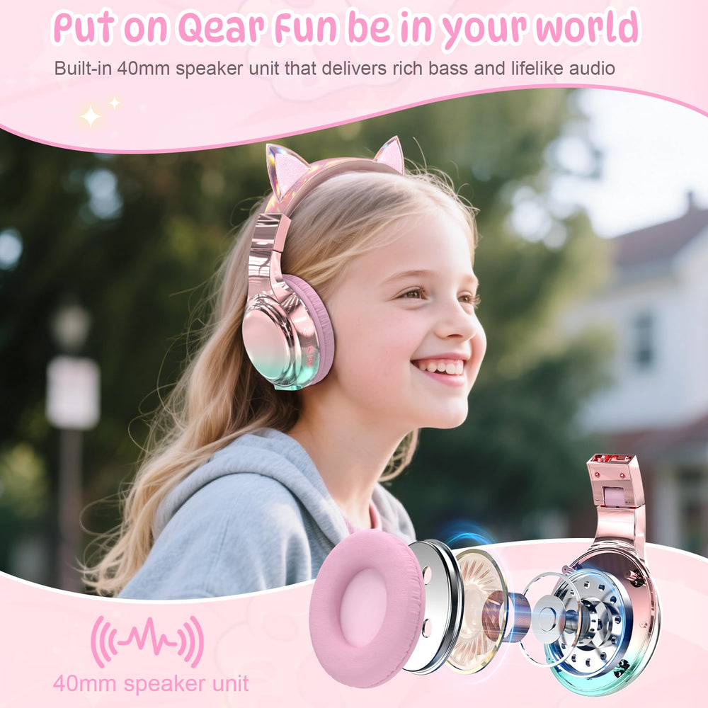 QearFun cloud-soft ear cushions for comfortable all-day wear