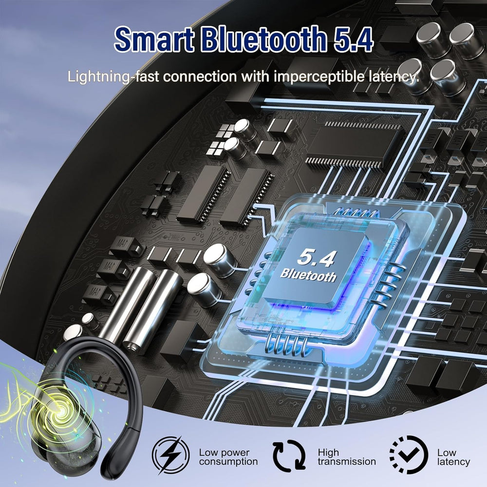 Qecnato earbuds use ENC and four mics to reduce ambient noise.