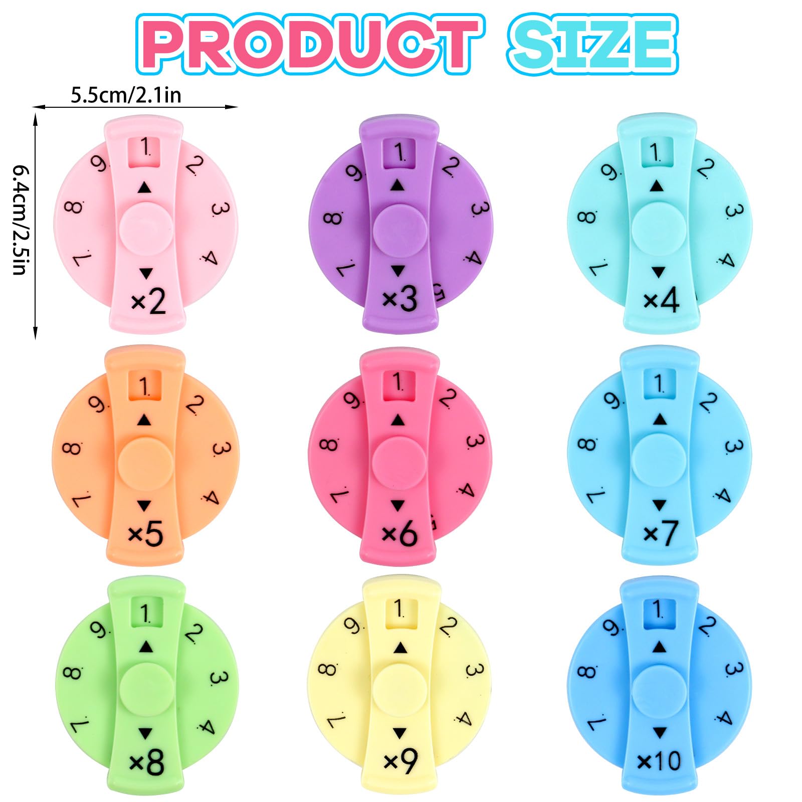 QETRABONE math fidget spinner focused on division practice