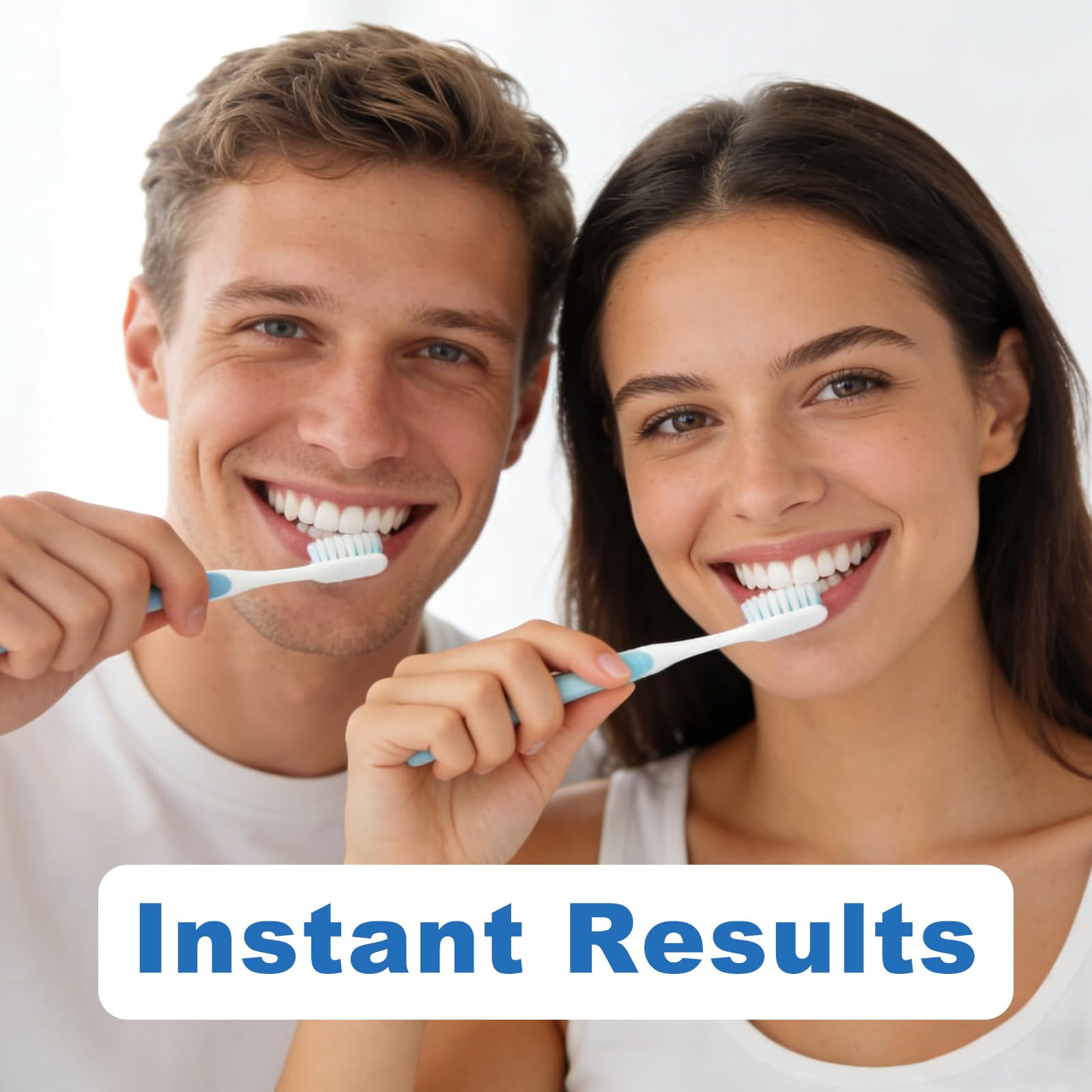 QGGQ fresh mint scent enhances daily brushing experience.