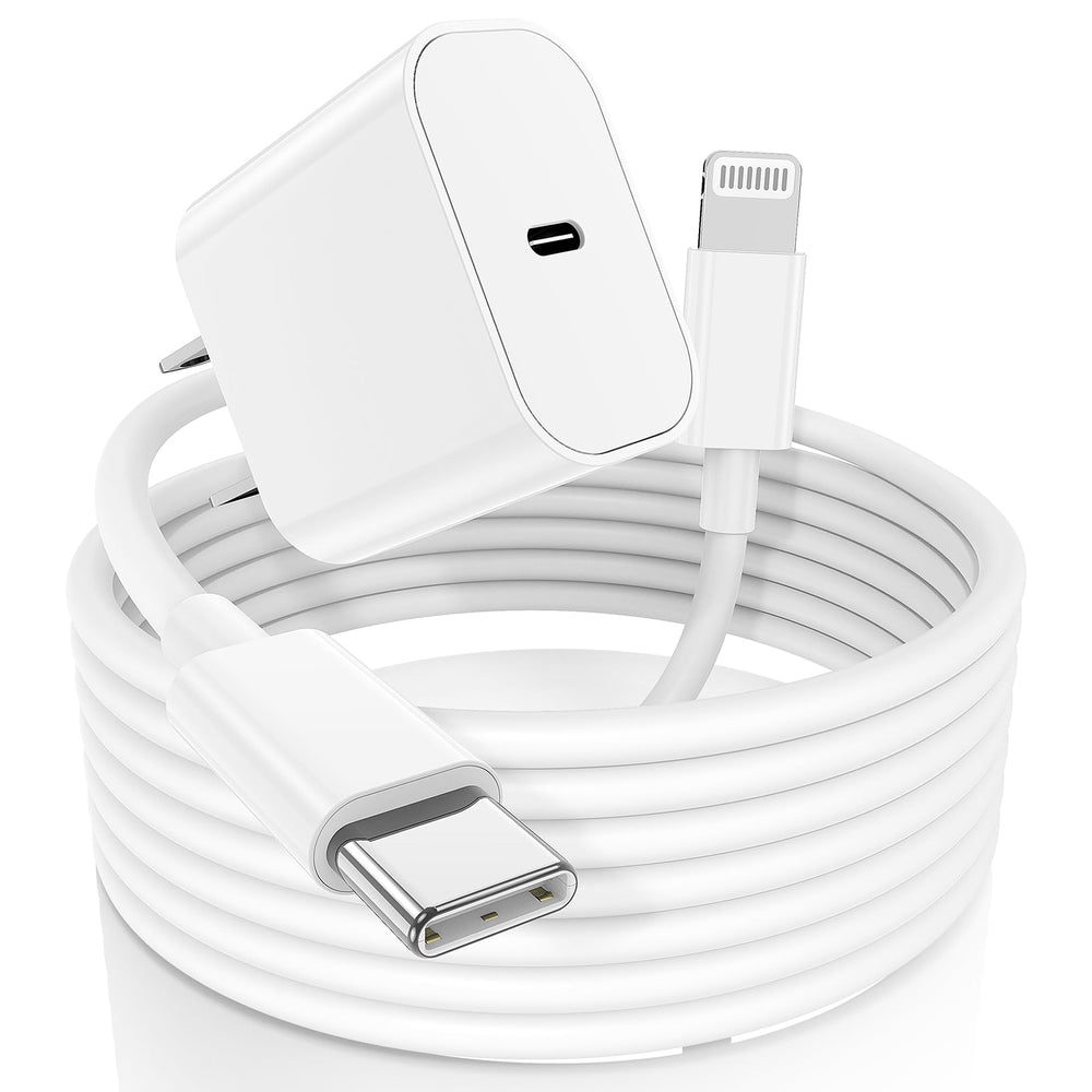 QGRHO iPhone fast charger with 20W PD powers iPhone quickly.
