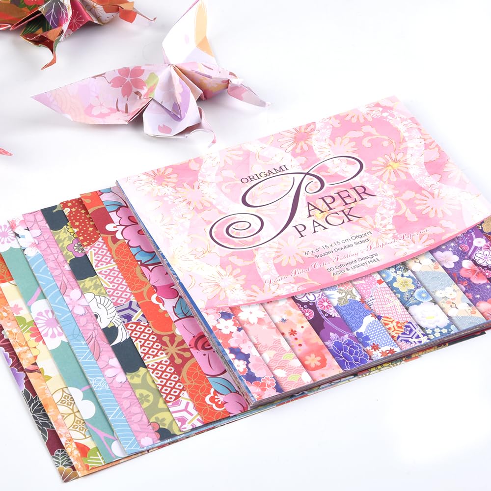 Qianshan origami paper showing odorless, safe material and long-lasting color.