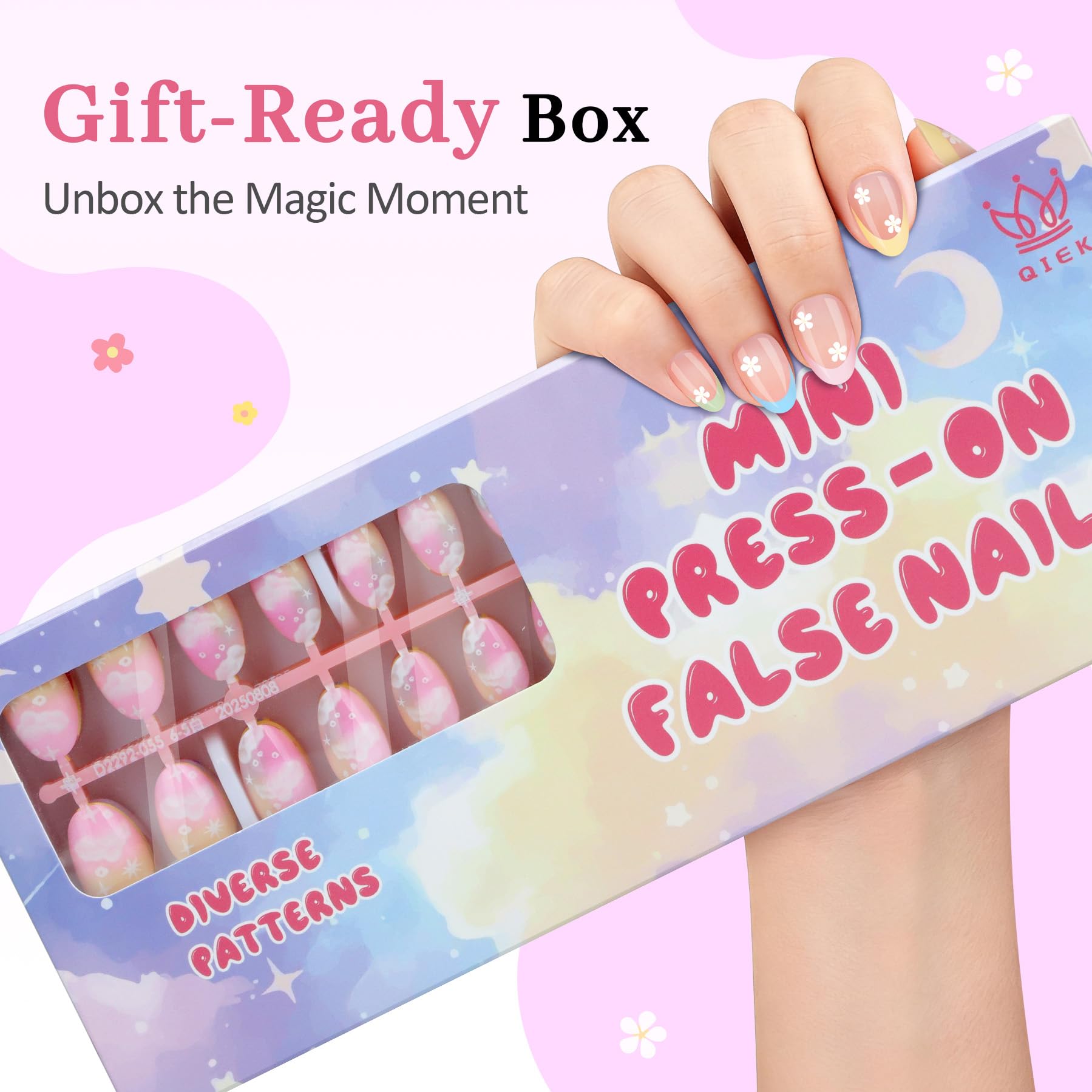 QIEK gift-ready box makes a perfect present for girls.