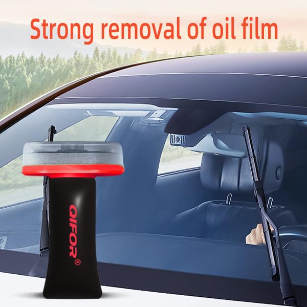QIFOR Oil Film Remover is safe for automotive glass when used as directed.