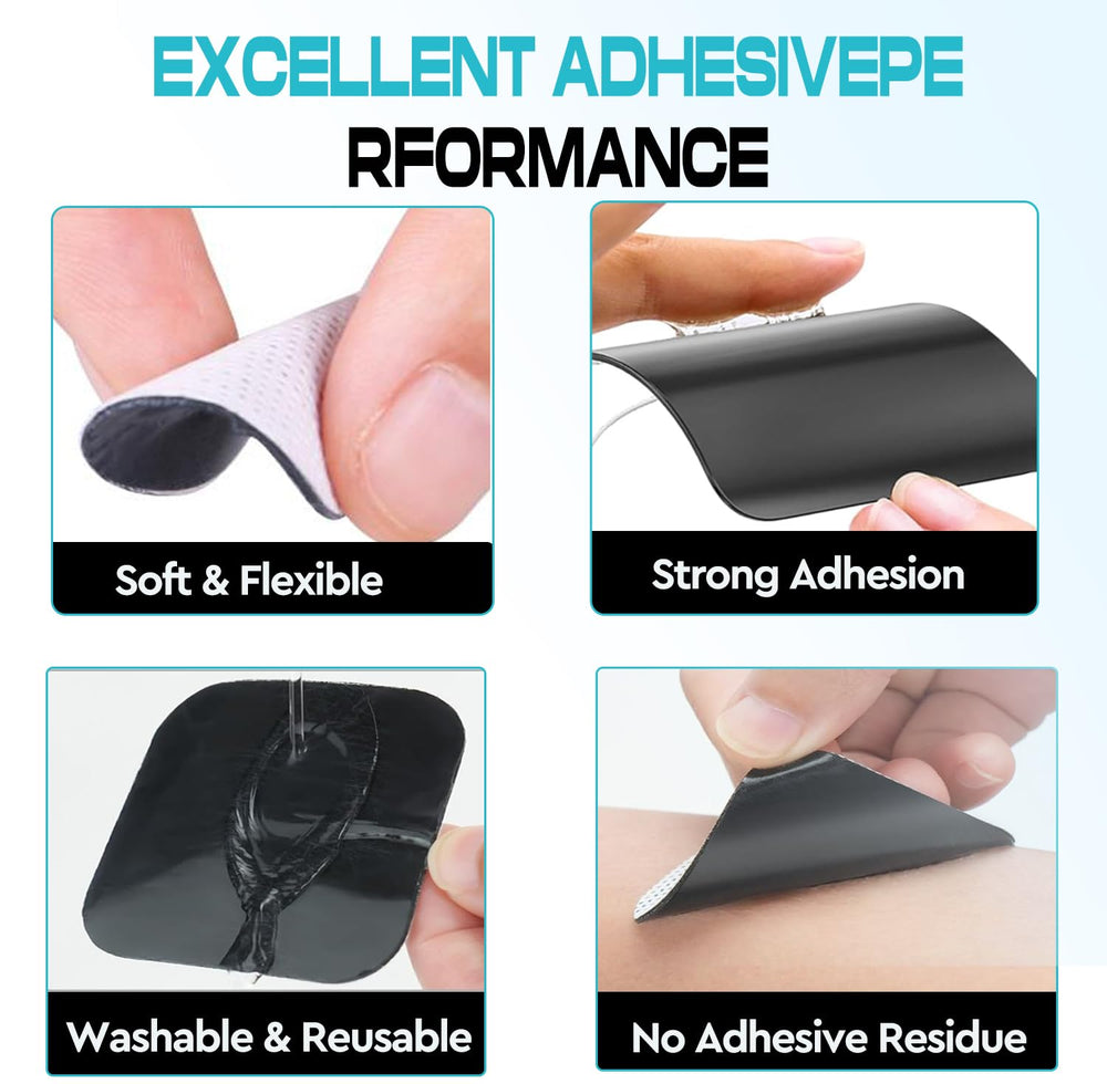 QIHANGTOPS 22-piece pads offer durable gel adhesion between uses.