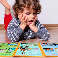 QimuMku Magnetic Puzzles fruits encourage color recognition during quick play