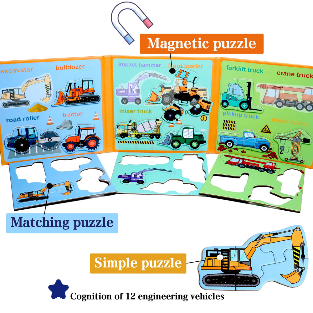QimuMku Magnetic Puzzles insects improve visual tracking during exploration