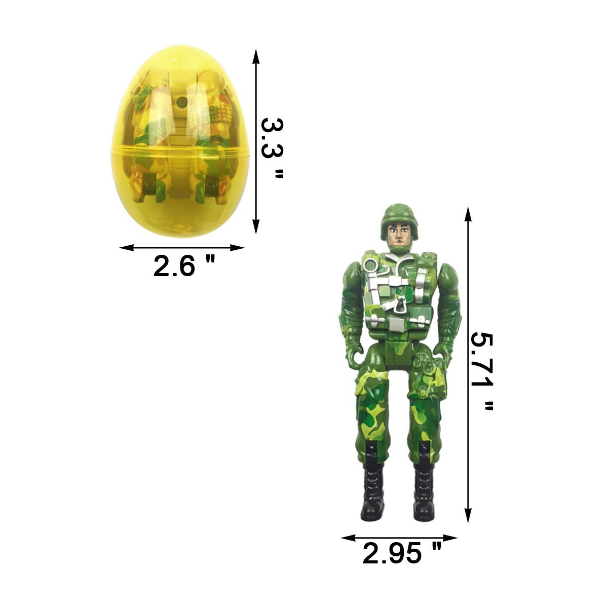 QINGQIU Easter gift basket fillers for ages 3-10