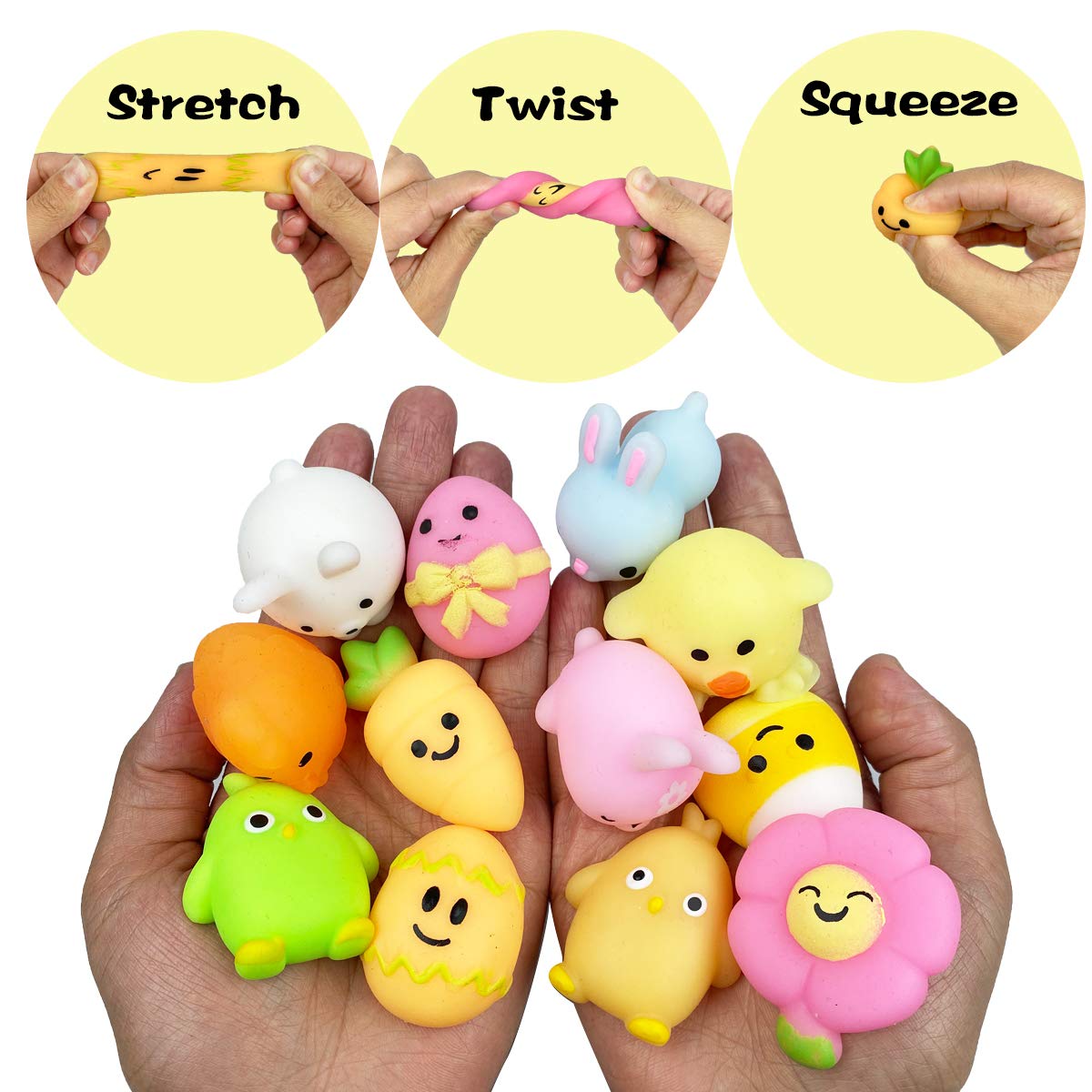 QINGQIU chick squishy design encouraging imaginative play