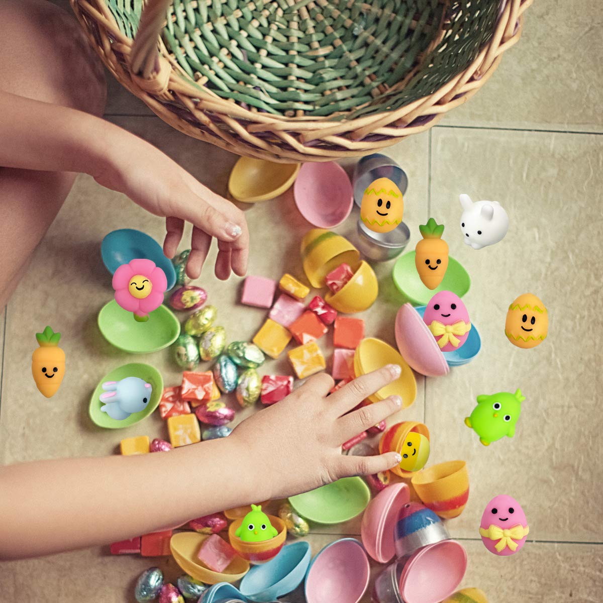 QINGQIU Easter egg squishy ready for Easter activities