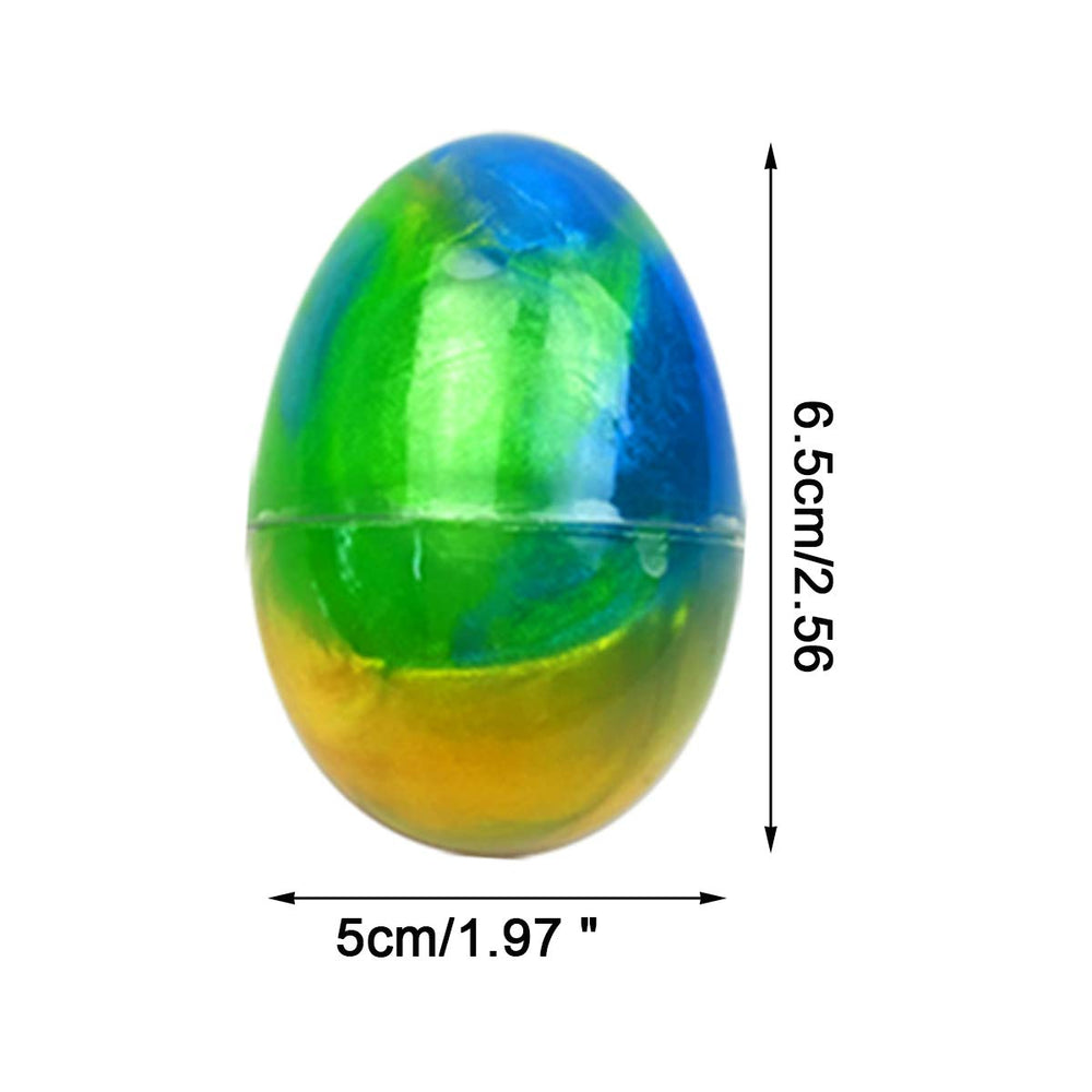 Bright slime eggs ready to fill Easter baskets and celebrations