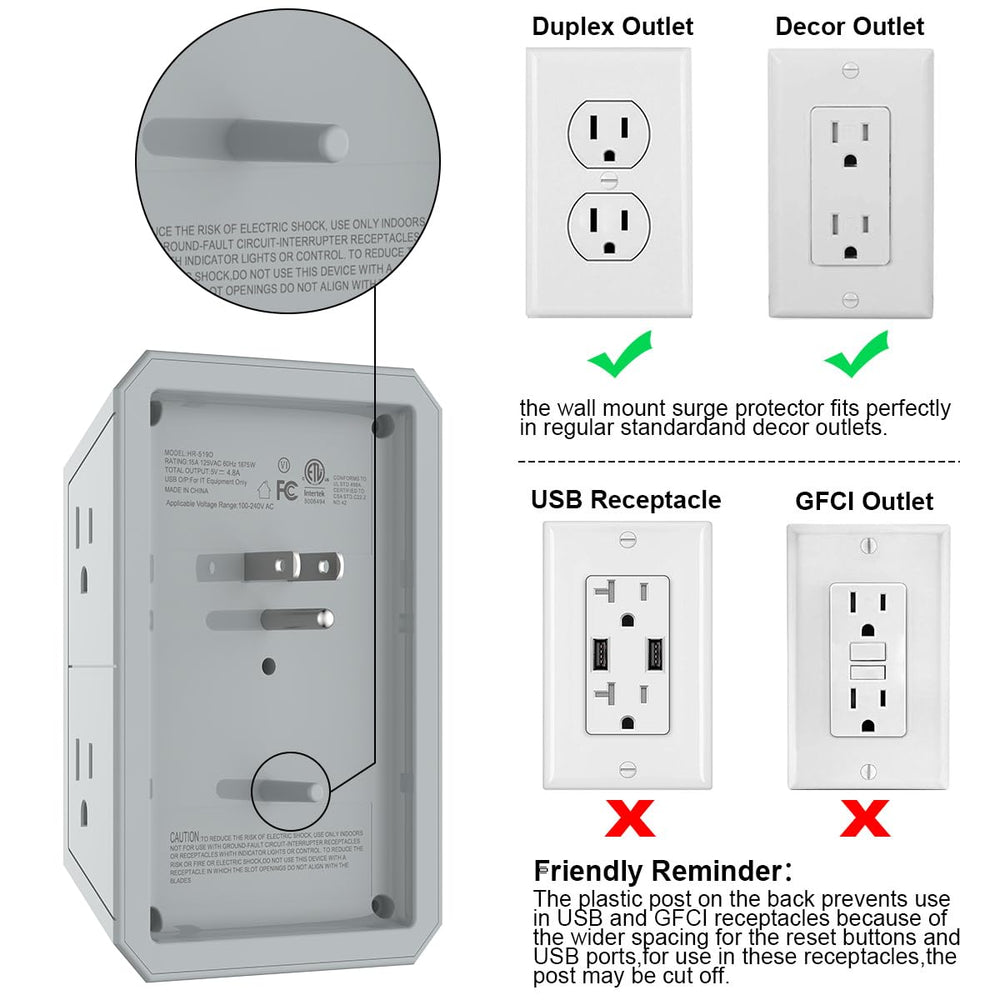 QINLIANF 1680J surge protection circuit close-up detail.