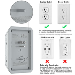 QINLIANF 1680J surge protection circuit close-up detail.