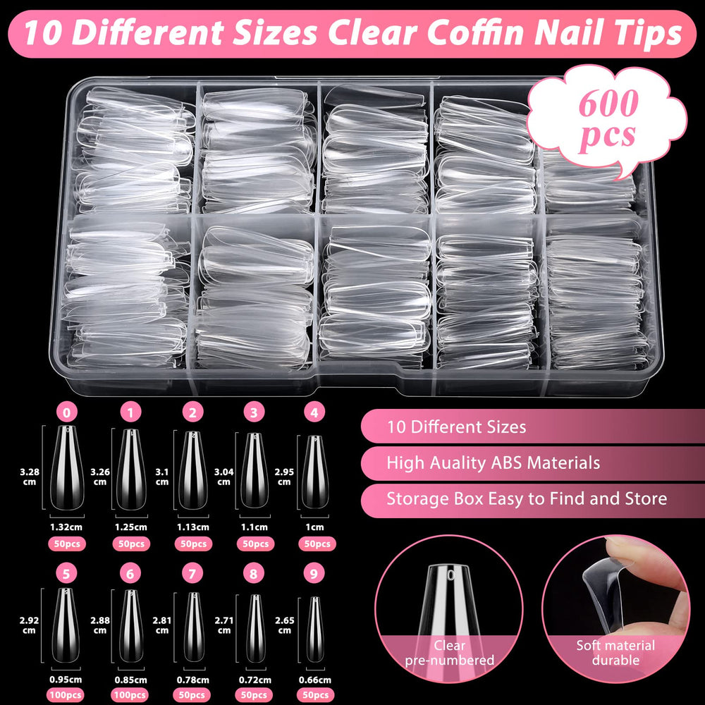 Qinzave 10g nail glue for quick, durable bonding.