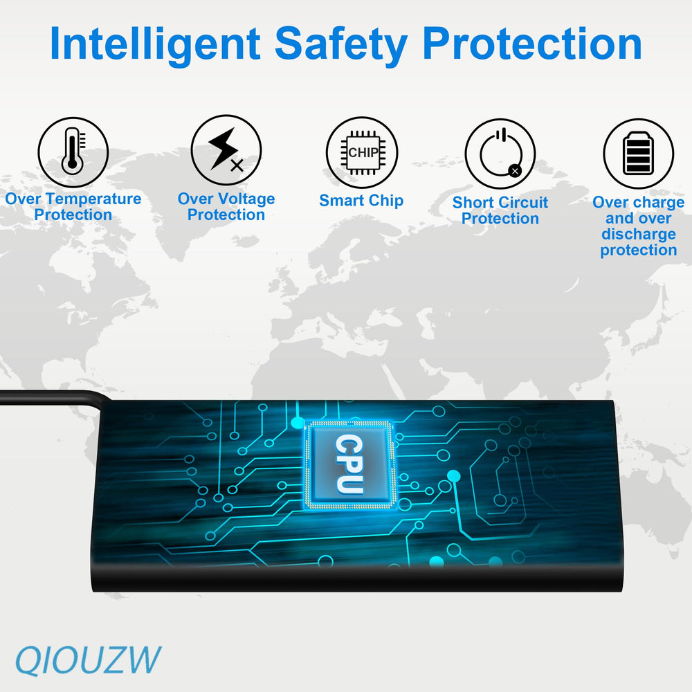 QIOUZW Type-C fast charging tip showcases USB-C PD capability.