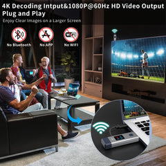 Qisoable adapters set included, enabling versatile connections on the go.