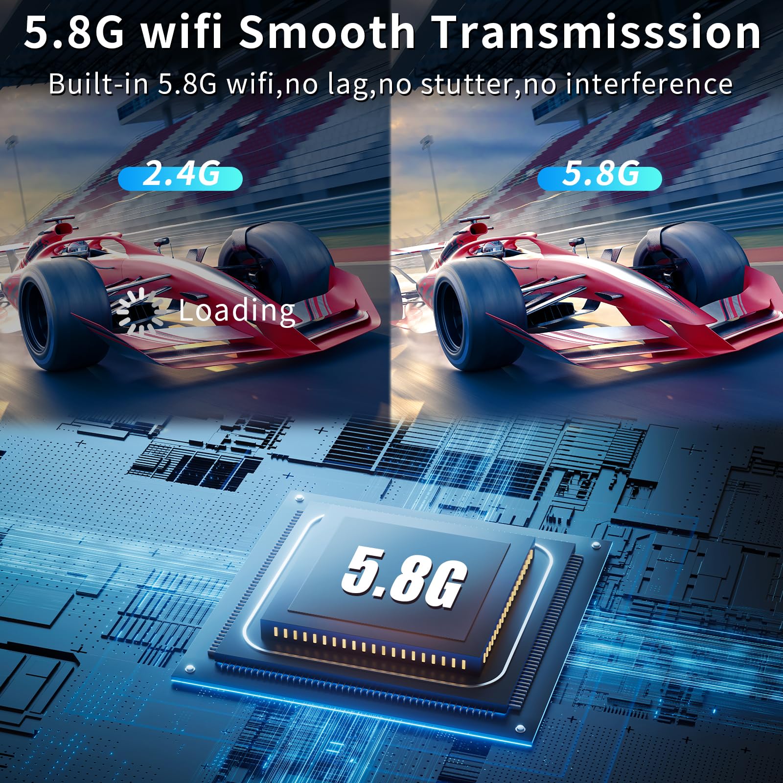 Qisoable signal that penetrates walls with reliable performance.
