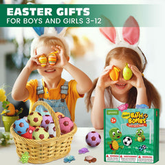 Qivatex bath bombs set reveals nine scents and vibrant colors for bath time fun.