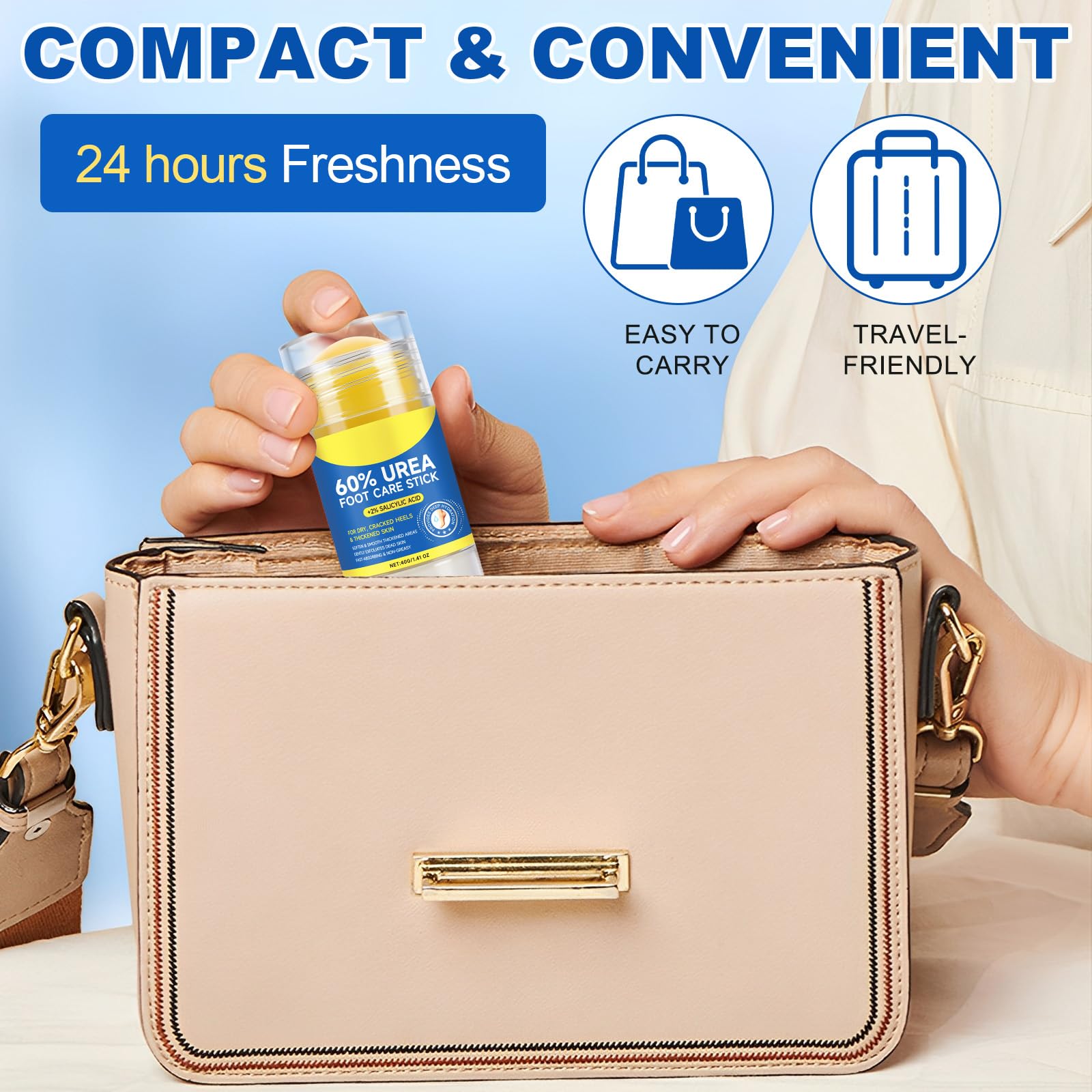 QJCWXIAOX sensitive skin friendly foot moisturizer for daily use