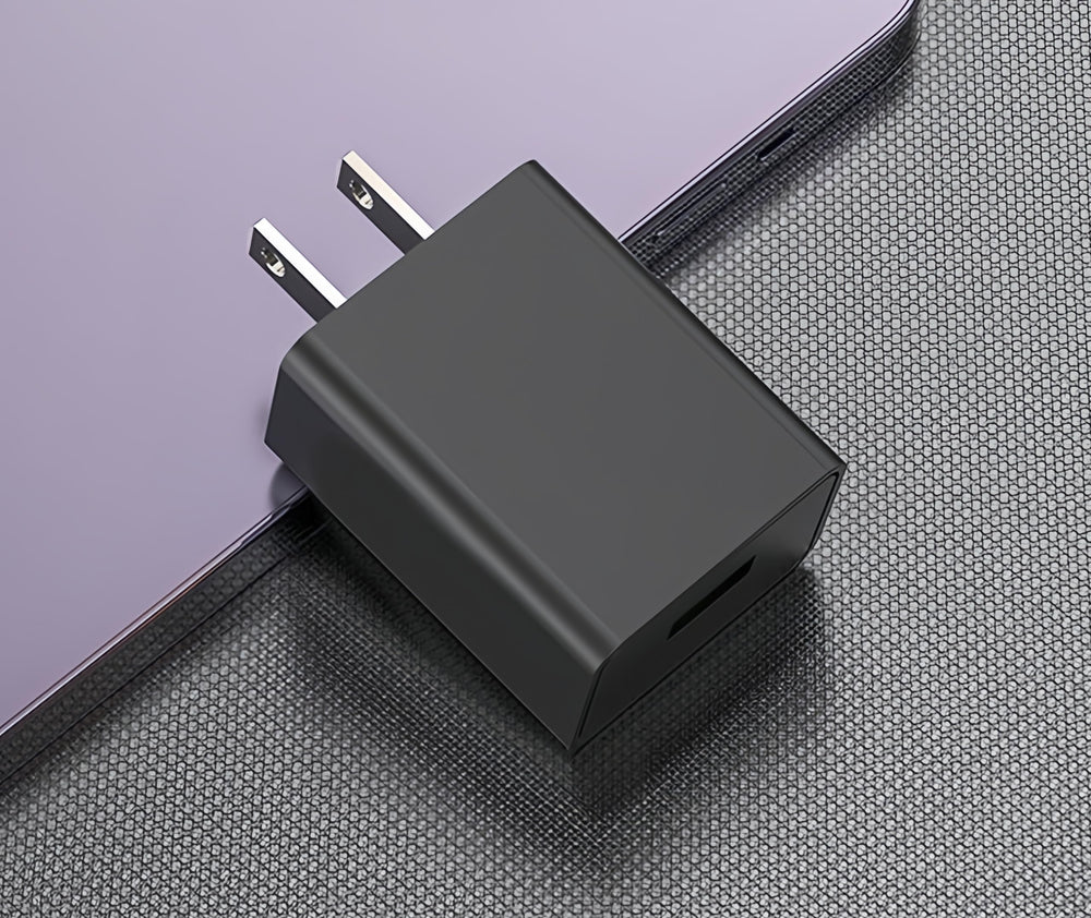 Qjin USB wall adapter in bathroom use for convenient charging