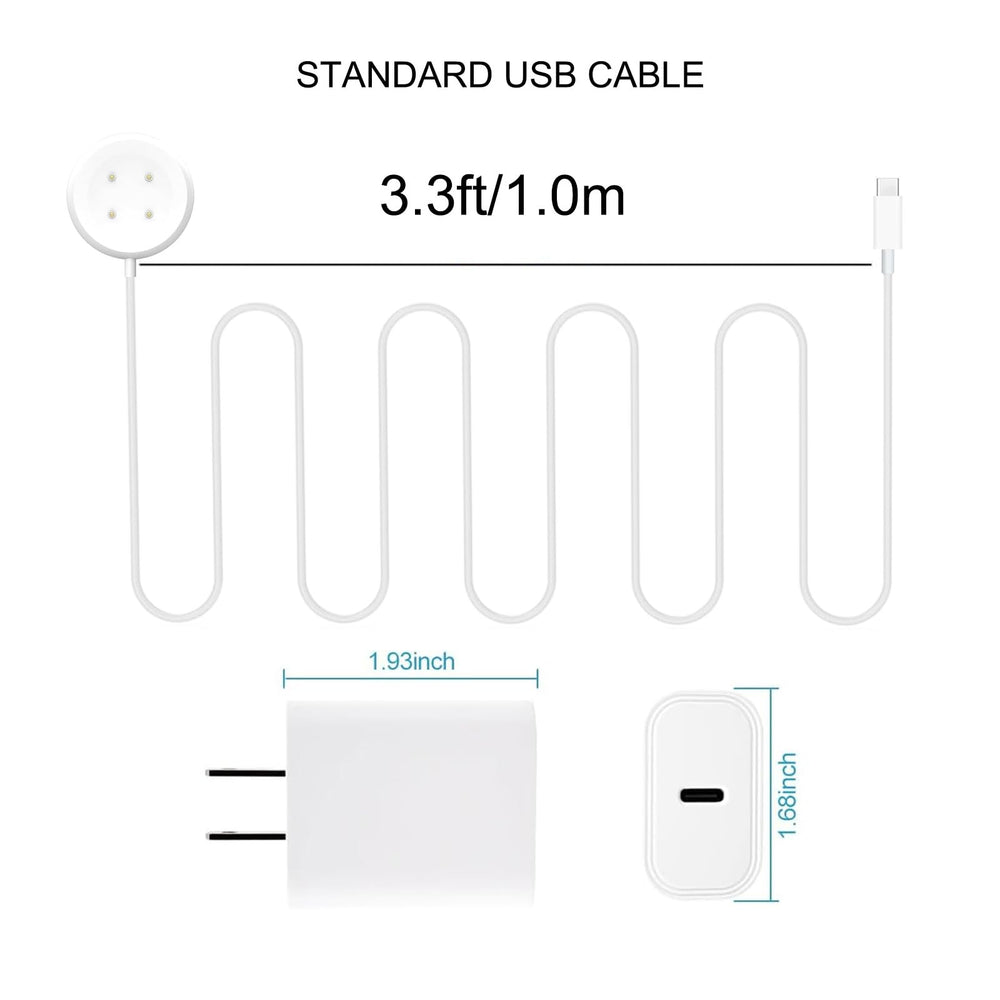 QKCOK packaging with two chargers and cables for convenient replacement.