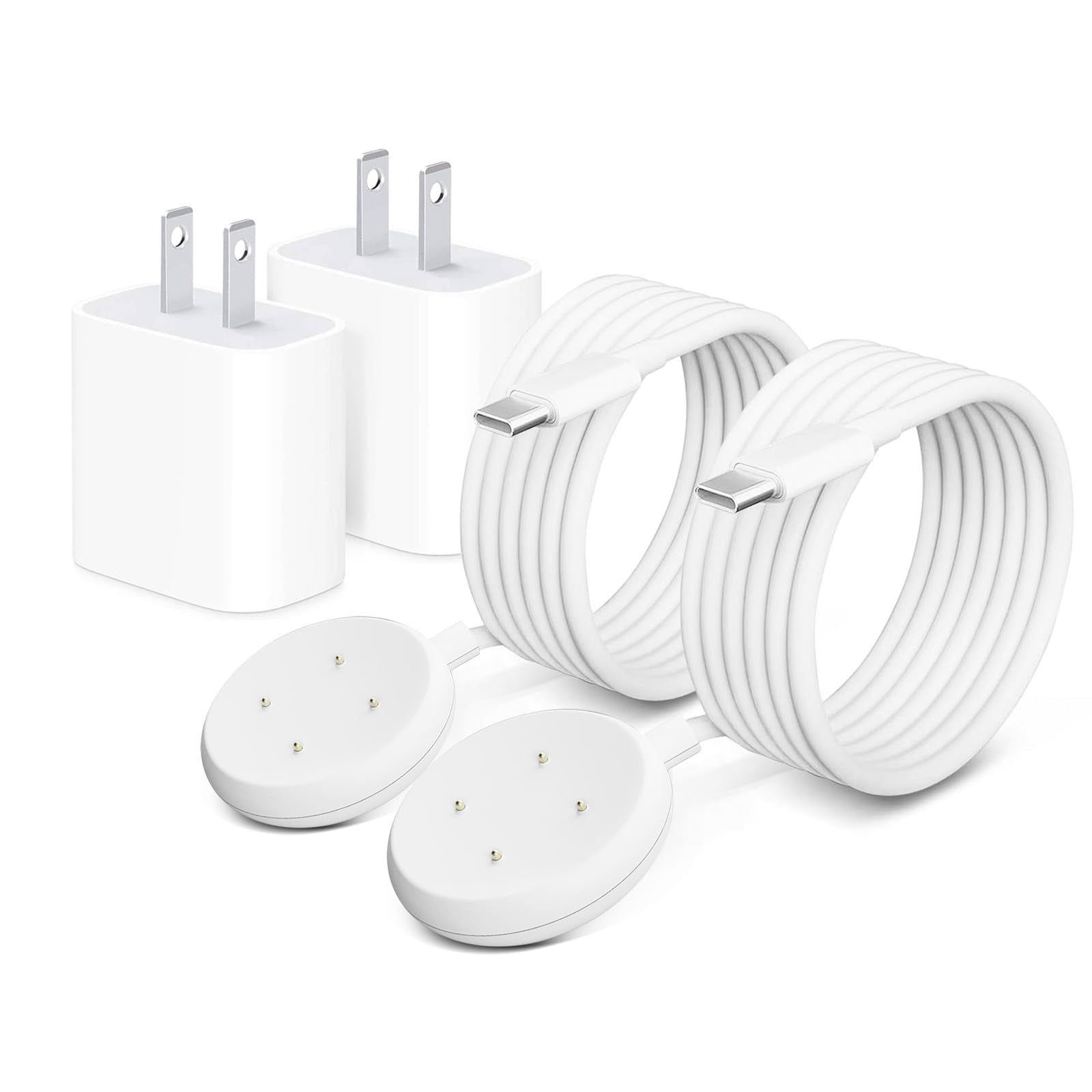 QKCOK Pixel Watch 3/2 wall charger in action for quick charging on the go.