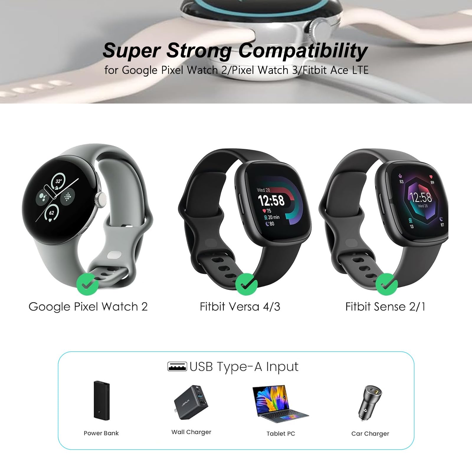 QKCOK portable travel-friendly charger ready for outdoor charging.