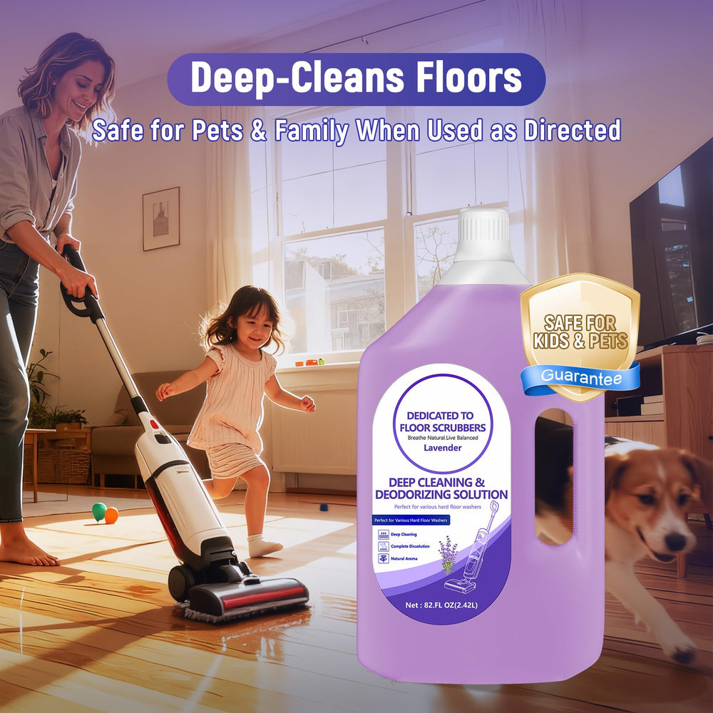 QKLYXEN no-foam formula cleans without streaks or residue.