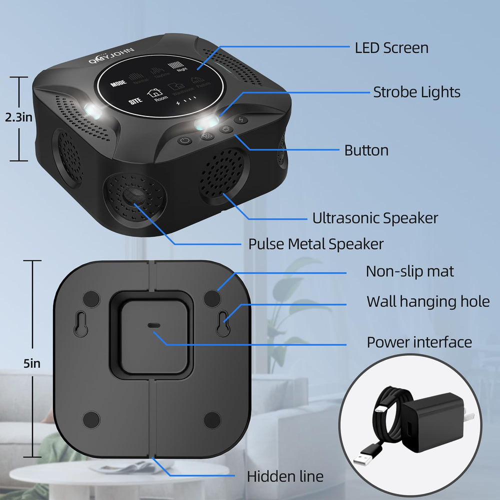 QMYJOHN device suitable for garages and workshops.