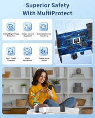 Qntry two-pack fast charger blocks for reliable power
