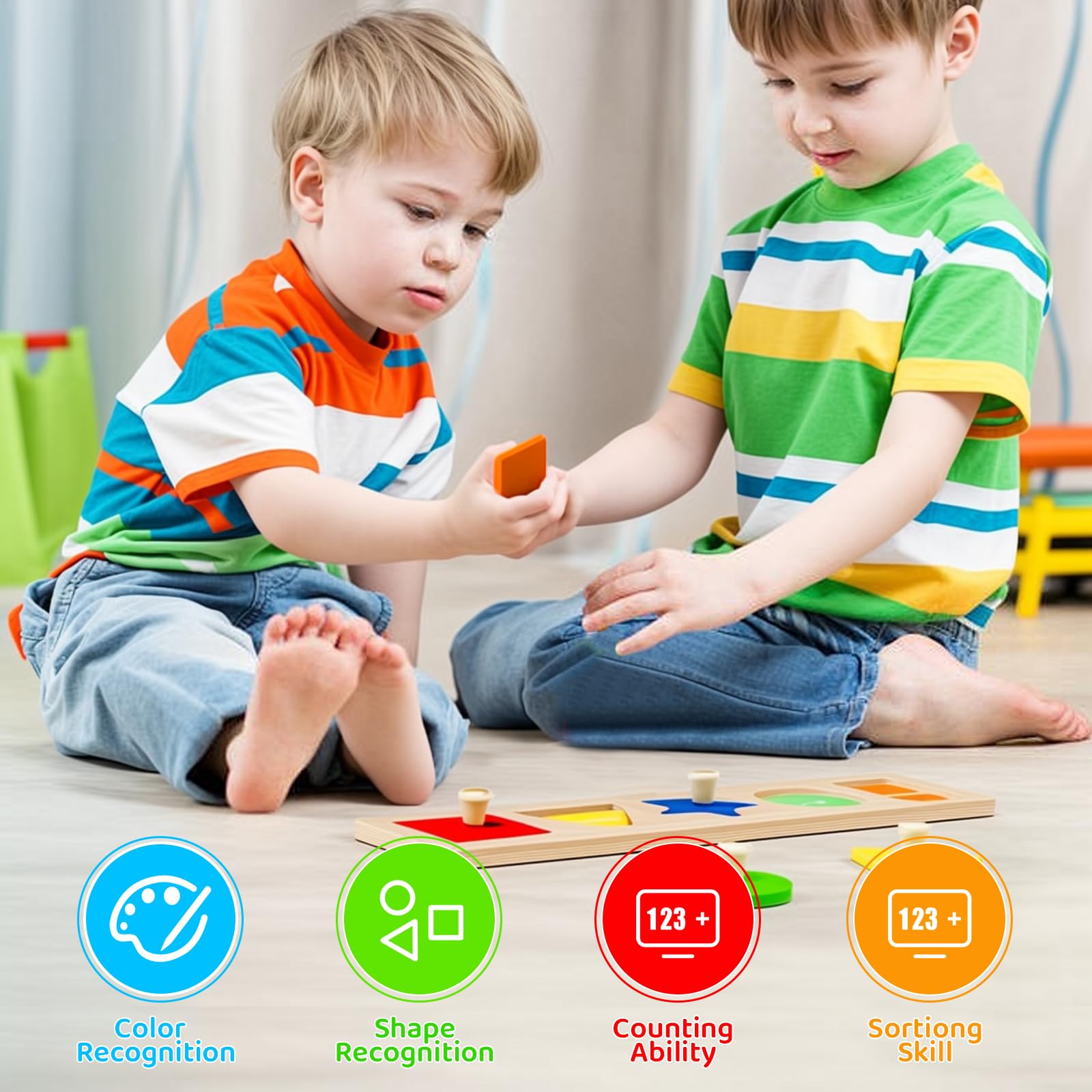 QODOFLR wooden puzzle kit invites indoor or outdoor exploration.