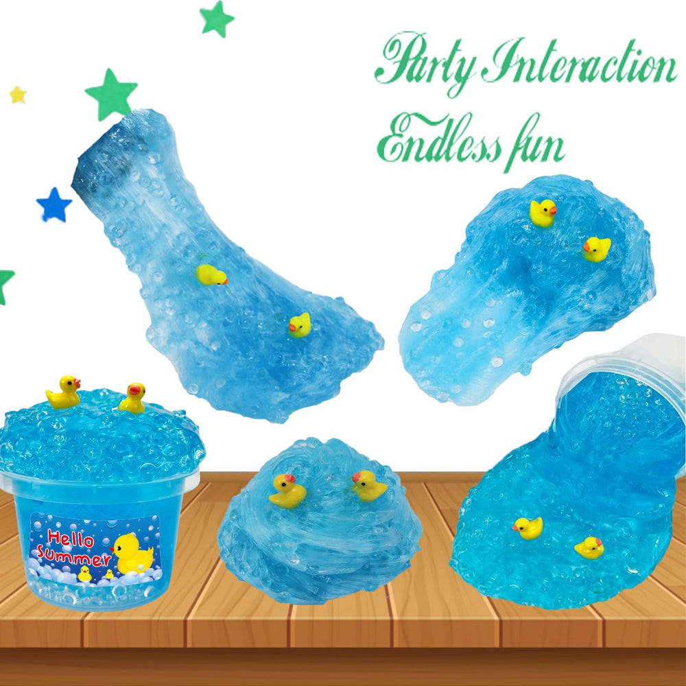 QOFRJTU textured slime offers kid friendly fun and imagination.