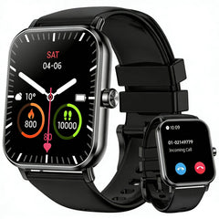 QONBINK Smart Watch 1.85-inch HD screen for clear viewing during workouts