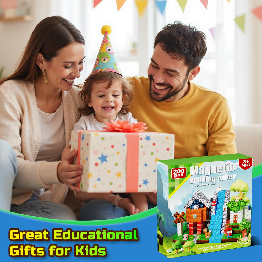 QRPQT Magnetic Blocks gift-ready set makes a thoughtful STEM-inspired present.