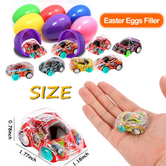 Kids enjoy QSONSELL mini cars during playtime and imaginative racing.