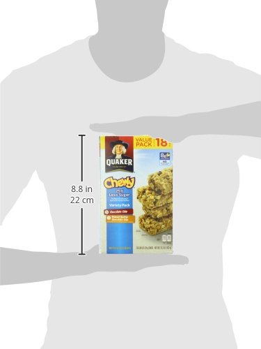 Quaker Chewy Granola Bars no artificial preservatives visuals.