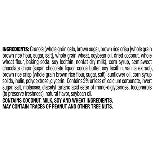 Whole grains present in Quaker Lower Sugar Granola Bars for wholesome snacking.