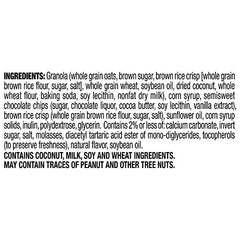 Whole grains present in Quaker Lower Sugar Granola Bars for wholesome snacking.