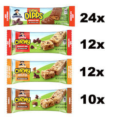 Quaker Chewy Smores bar, campfire-inspired sweetness in a bar.