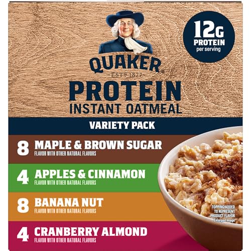 Quaker Oatmeal Banana Nut flavor with protein option image