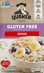 Quaker Oatmeal with Fruit and Nuts, wholesome toppings for a balanced start.