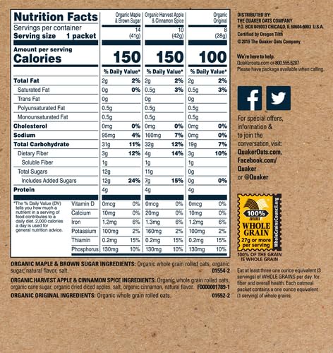 Quaker Organic Oats breakfast scene showcasing wholesome start