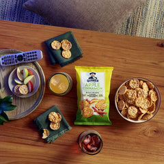 Quaker Rice Crisps Chocolate flavor bag perfect for movie night