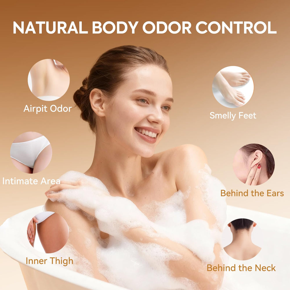 Illustration of olive oil and shea butter in Persimmon Body Wash for hydration.