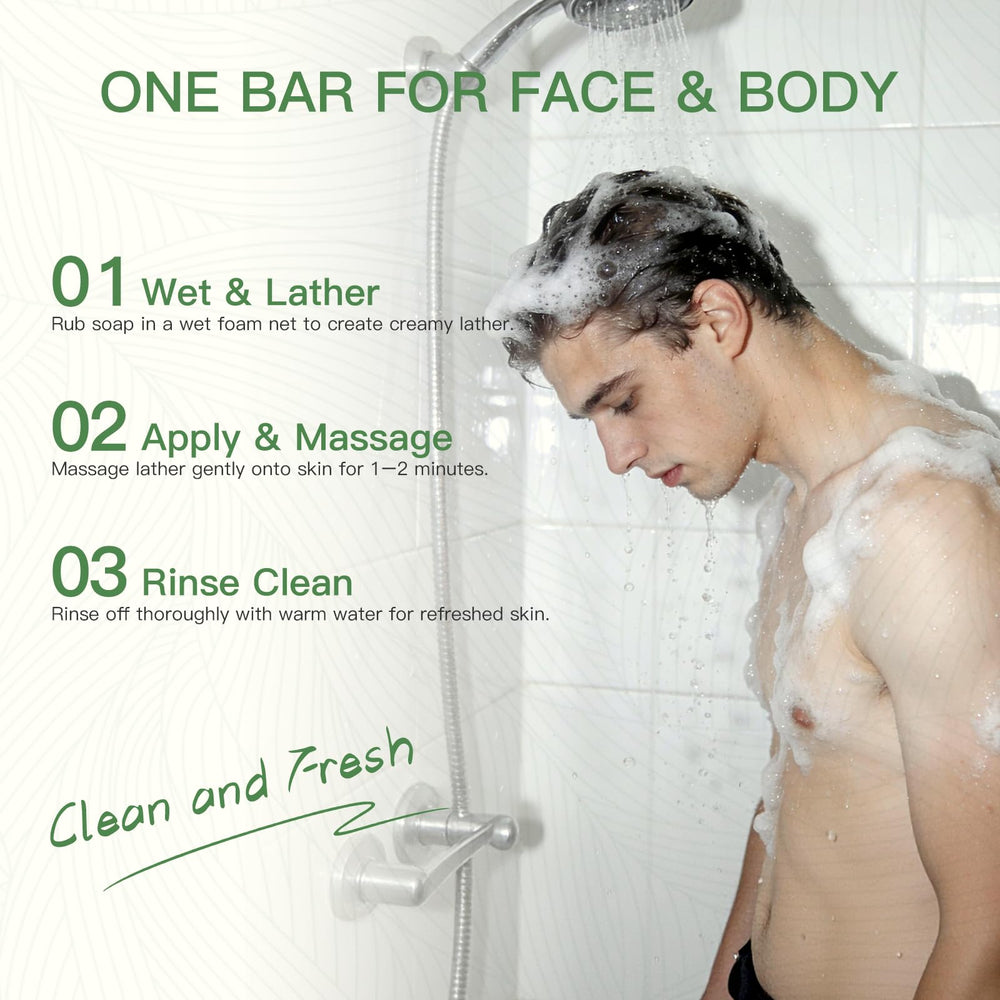 QualiLife Tea Tree Soap suitable for face and body in a daily routine.