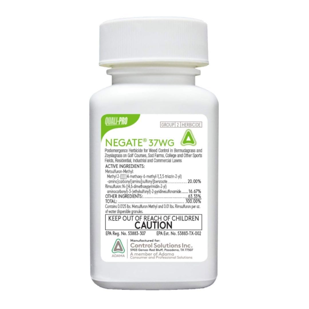 Quali-Pro Negate 37WG granular formulation for broadleaf weed control in warm-season turf