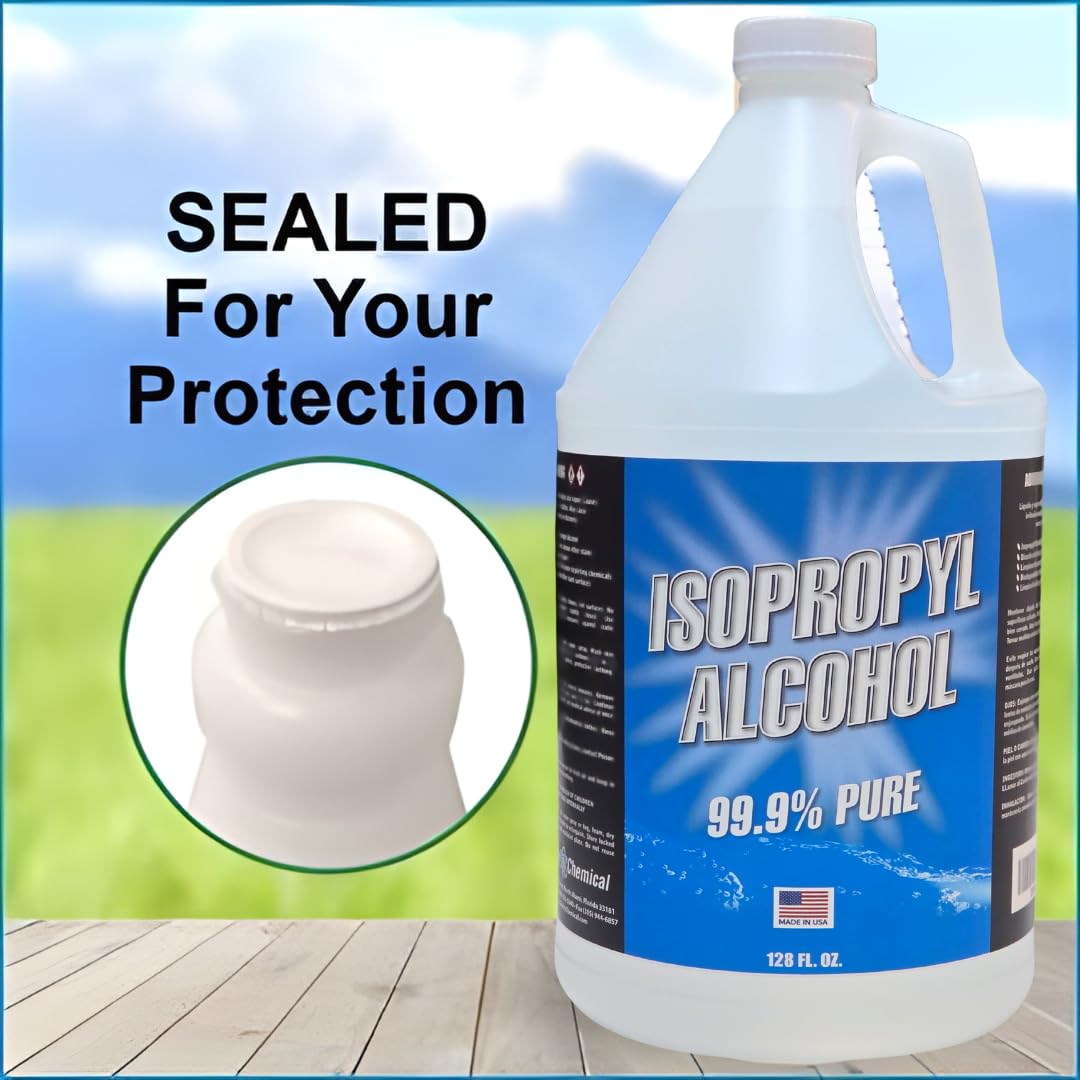 Quality Chemical Made in USA bottle emphasizes domestic sourcing and quality control.