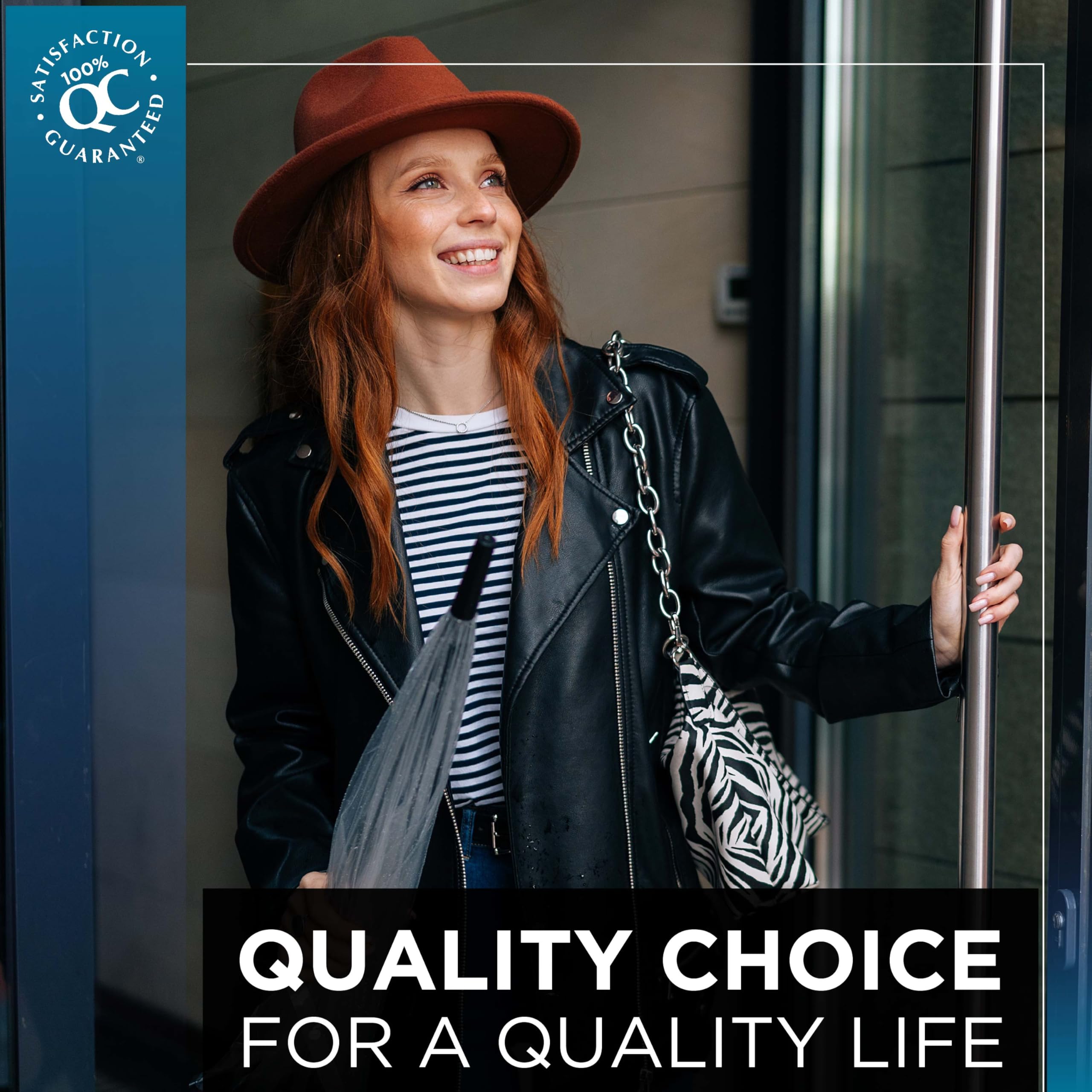 Quality Choice fast-acting bowel movement close-up hints at rapid relief
